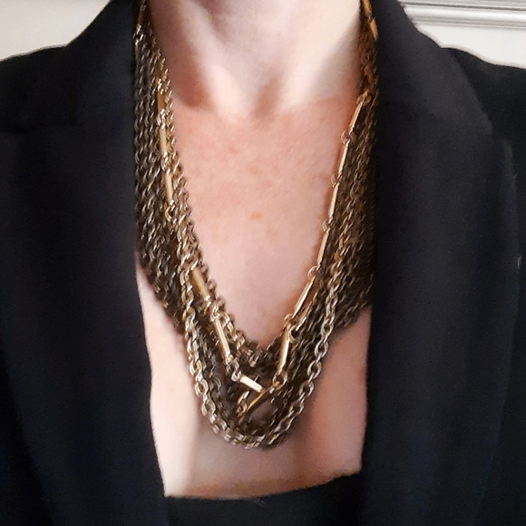 Multi Chain Necklace - Picture 4 of 9